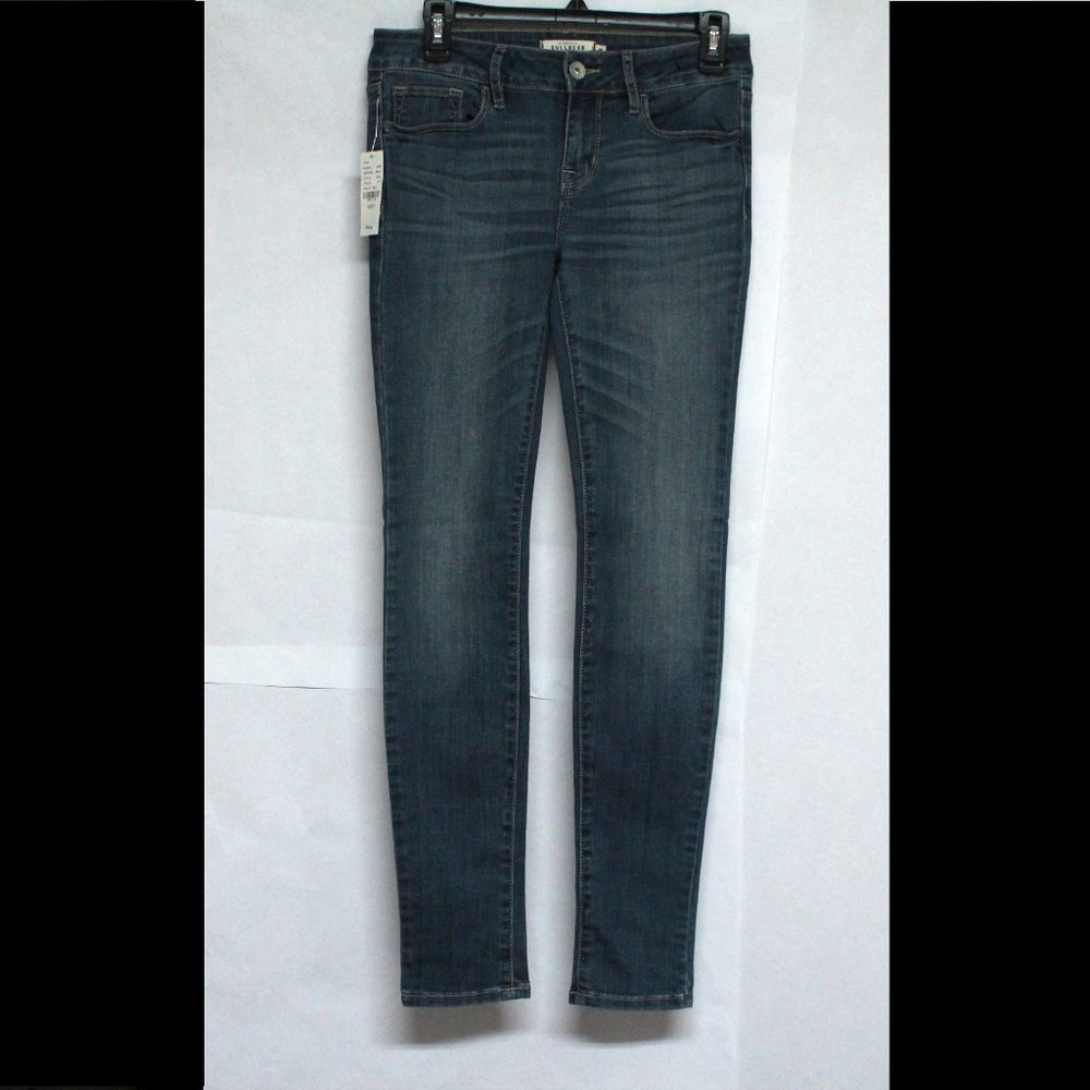 Bullhead Black Skinniest Pacific Medium Blue Jeans